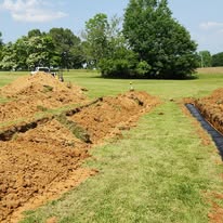 Excavation in progress